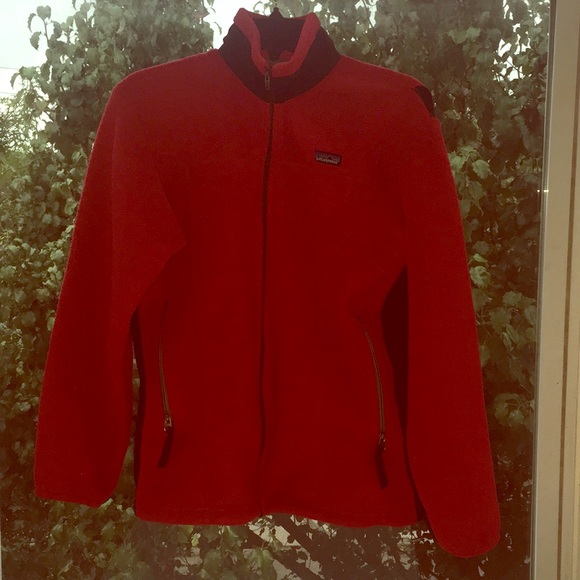 Patagonia Red & Black Polartec Regulator Jacket - Picture 2 of 6